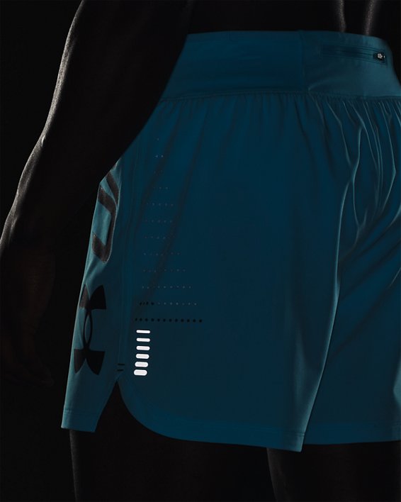 Men's UA Speedpocket 5" Shorts, Blue, pdpMainDesktop image number 5